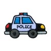 Generic Police Car Iron On Patches, Cute Decor Patches for
