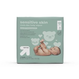 Up & Up Sensitive Skin Baby Wipes - 3 Packs - 192 Count