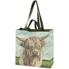 Primitives by Kathy Highland Cows Shopping Tote