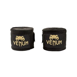 Venum, Kontact Boxing Hand Wraps, Men's, 4.5m, Black/Gold