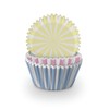 Anniversary House Pack of 75 Stripe Cupcake Cases for Spring