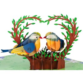 3D Pop-Up Birthday Card, Valentine's Day Card, Thank You Card, Graduation Card, Card for Birthday, Wedding, Anniversary, Engagement, Valentine's Day Card with Envelope - Loveress