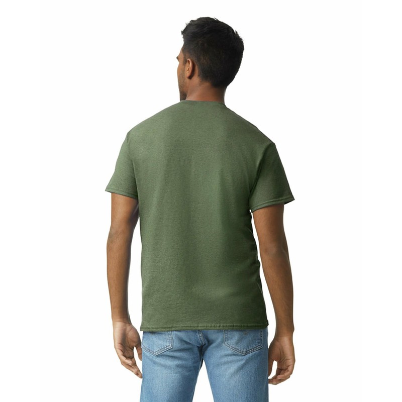 Gildan Adult Ultra Cotton T-Shirt, Style G2000, Multipack, Military Green