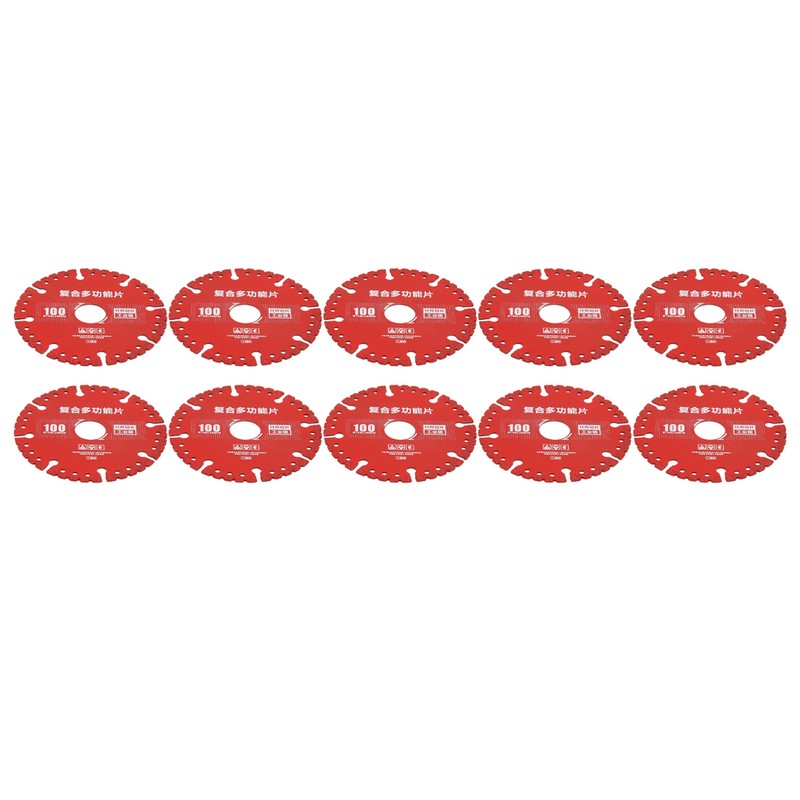 10pcs Multifunctional Cutting Wheel Durable Grinding Cutting Disc for Pneumatic