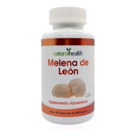 Hongo Melena De León 60 Cápsulas Natural Health                                                                                                       