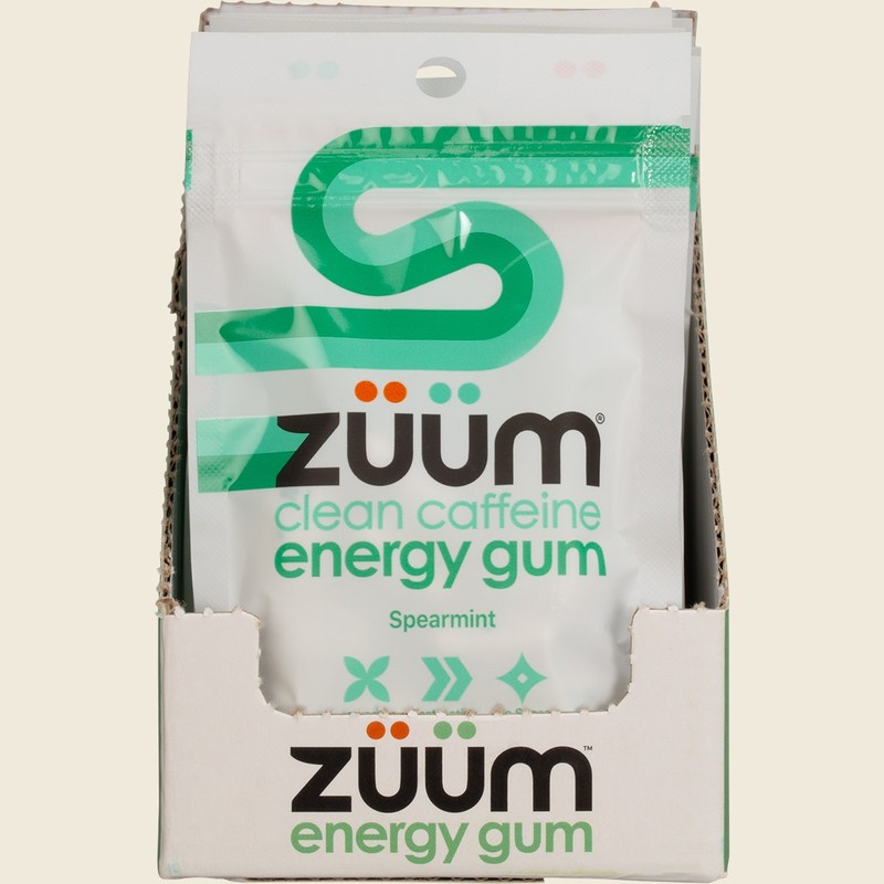 Zuum Energy Gum Spearmint 16x10pcs