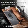 amesoba Headphone Stand, Natural Wood, Premium Black Walnut + Aluminum