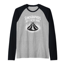 Ultrasound Technologist Funny Cardiac Sonographer Raglan Baseball Tee