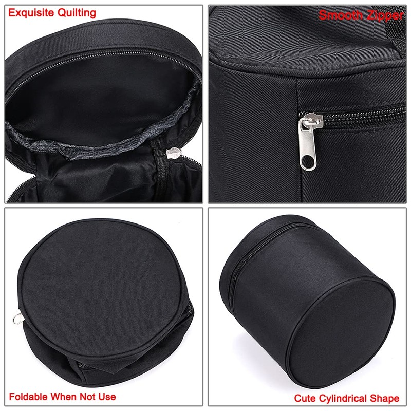 BTSKY Multifunction Marker Case - Zippered Canvas Pen Bag Pencil