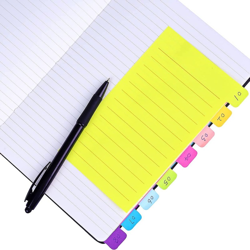 4X6 Lined Sticky Notes and 4 x 6 Divider Sticky