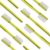 Wellsamed Wellsabrush Pack of 100 Disposable Toothbrushes Impregnated with Toothpaste