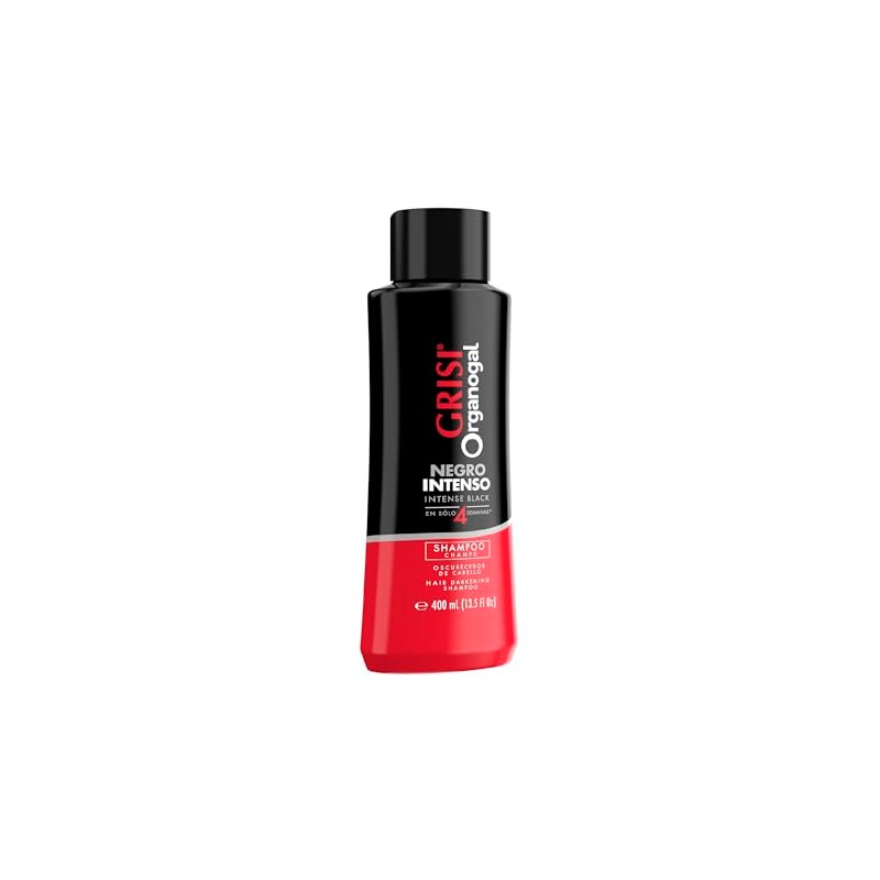 Shampoo Grisi Organogal negro intenso 400 ml