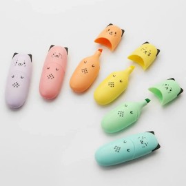 Enlegend 12 Pzas: Diseño Animal Lindo, Regalo Semana Vet Conjunto De Neón Más Conjunto De Pasteles