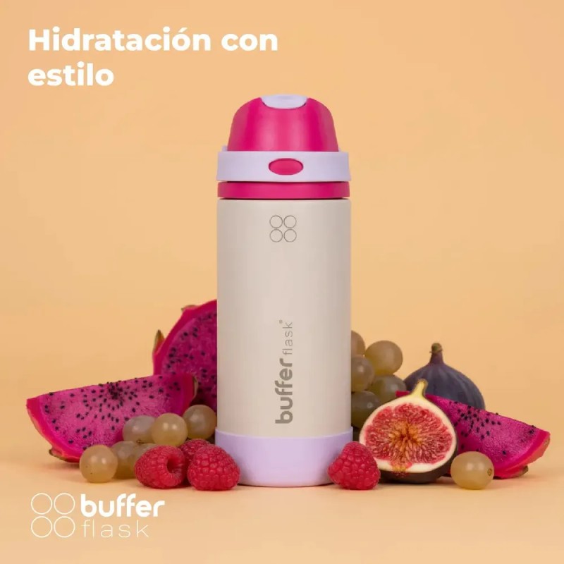 Termo Botella Agua Termica Acero Inoxidable Buffer Flask Niño Niña