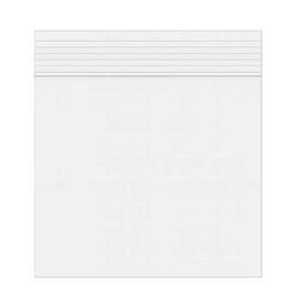 Secure Seal 6x6 Inch Reclosable Clear Zipper 2 Mil Plastic Storage Bags Top Zip Seal Bulk Wholesale Pack (Pack of 6000)