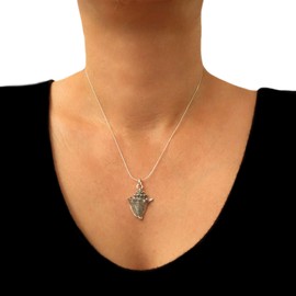 Small 925 Silver Sea Shell Pendant