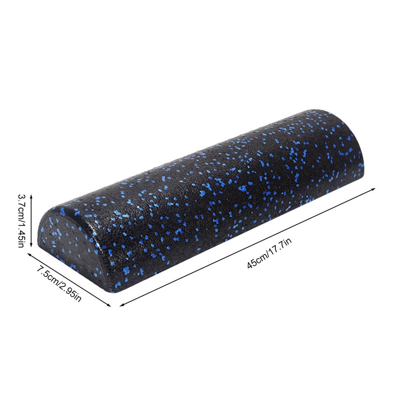 Exercise Roller Foam | Half-Round Workout Roller Foam | Firm