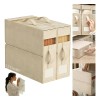 2pcs Organizador De Sábanas Plegable, Caja De Almacenamiento