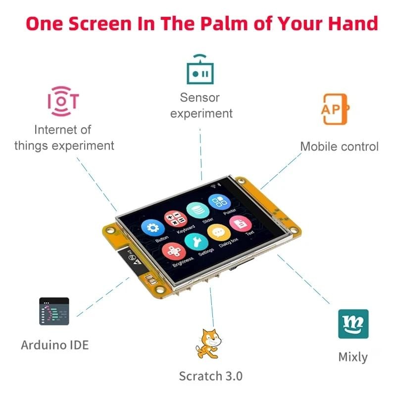 1 x ESP32 Display 2.8 Inch 240 x 320 LCD