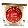 Circle E Candles, Creme Brulee Scent, Medium Size Jar Candle,