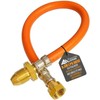 Xtremeauto 0.5M Orange LPG Pigtail Hose Pipe – High Pressure