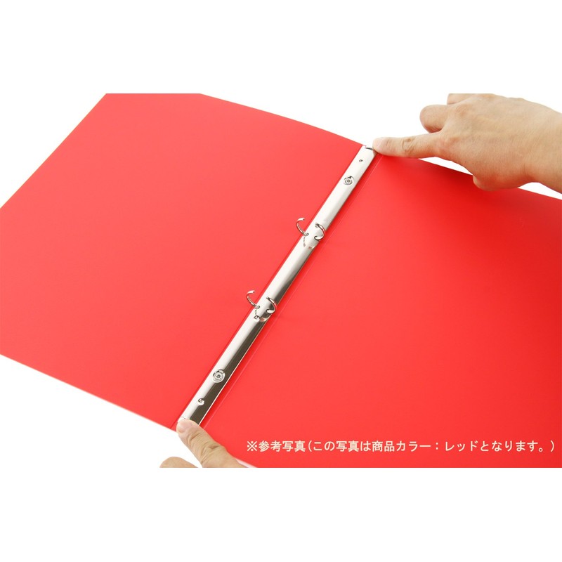 Lion Office Equipment Ring File, O Shape, Slim A4S, RF-23S-B,