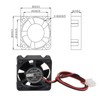 PENGLIN 2PCS 3010 Cooling Fan 12V Small Fan 30mm X30mm