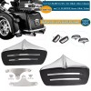 Unbranded Rear Mud Flaps Fender Guard Fit For Harley Street