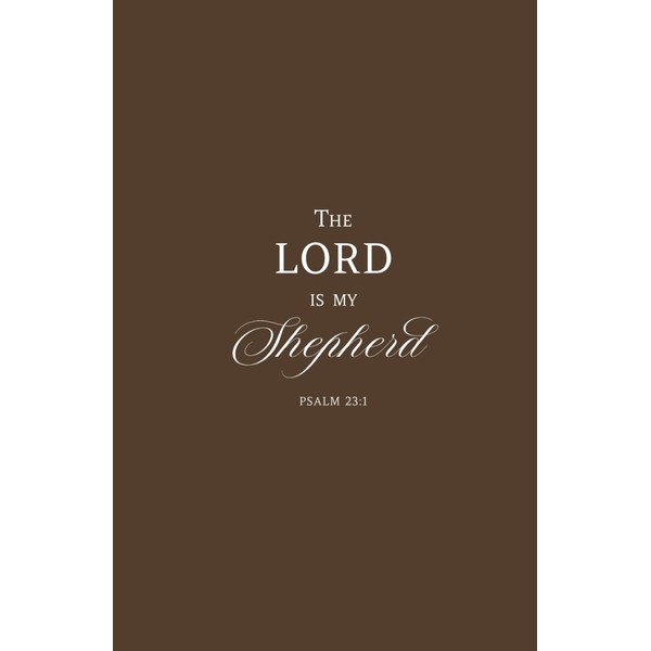Christian Gifts | The Lord Is My Shepherd Psalm 23:1: