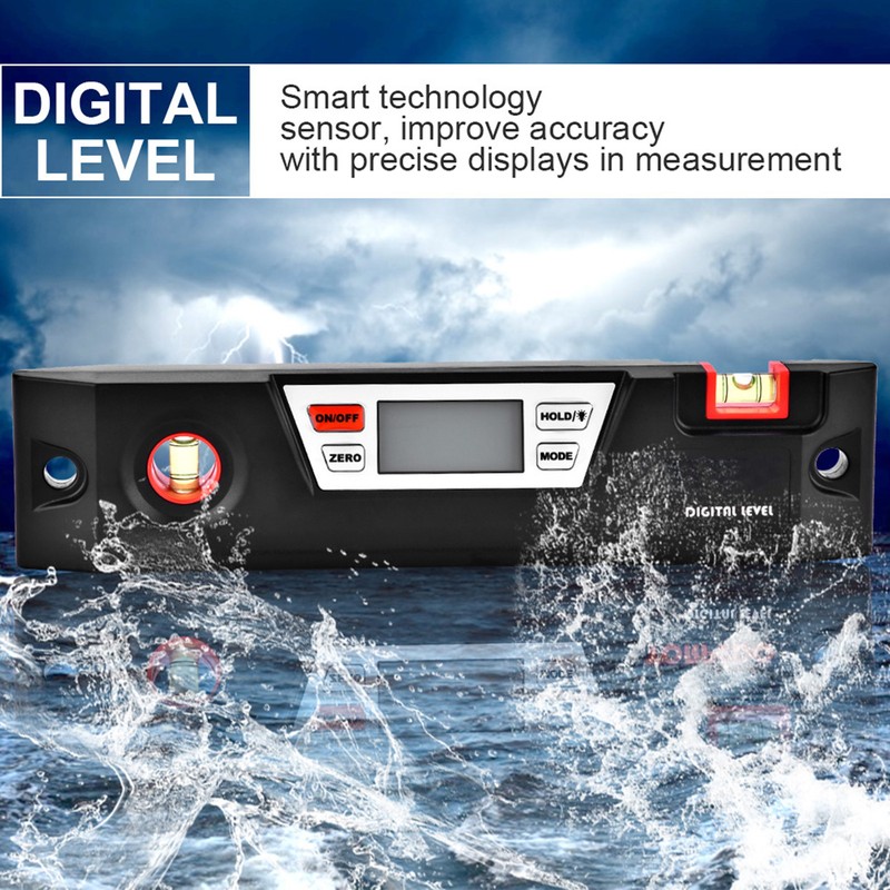 Digital Angle Finder Gauge Bevel Box Protractor Inclinometer Bubble Level