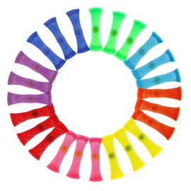 Luusy 24 Pieces Fidget Toys Marble and Mesh Fidgets Relieve Sensory Stress and Increase Focus for Adults and Children Those with ADHD ADD OCD Autism,8 Colors