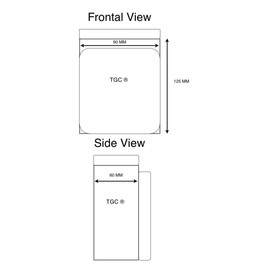 TGC The Anti-Shock Camera Case for EasyPix V1016 Swing Black (Jet Black & Hot Pink)