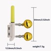 Zehon Fishing Rod Light Tips Led Flashing with Bells for