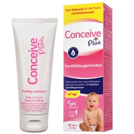 Sasmar Conceive Plus Fertilität Lubricant 75 ml with 1x A Child