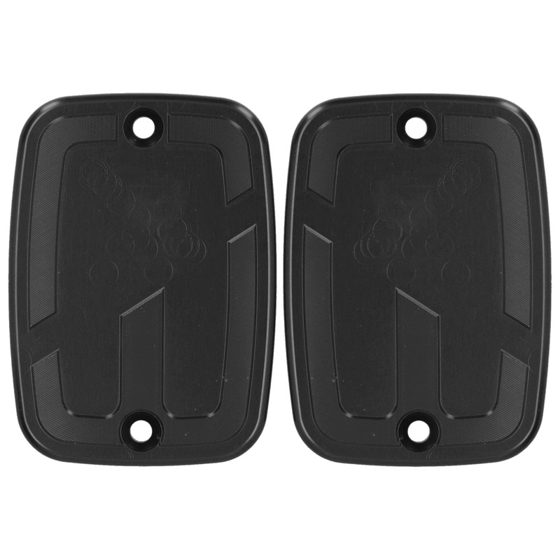 2pcs Front Brake Fluid Reservoir Cap Motorcycle Upper Fuel Tank