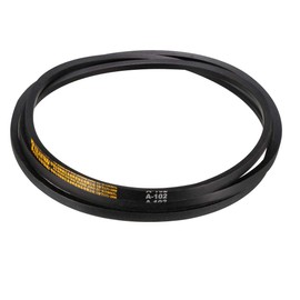 sourcing map A102 Drive V-Belts 102" Inner Length 13mm Width 8mm Thick JIS Standard A-Section Rubber Drive Transmission Belt