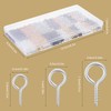 Ferraycle 1200 Pcs Small Screw Eye Pins for Jewelry Making