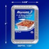 Reynolds To-Go Aluminum Pans with Lids, 8x5.375x1.75 Inch, 20 Count