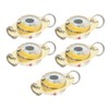 5Pcs Underwater Electronic Fishing Lure Lamp Corrosion Proof ABS LED