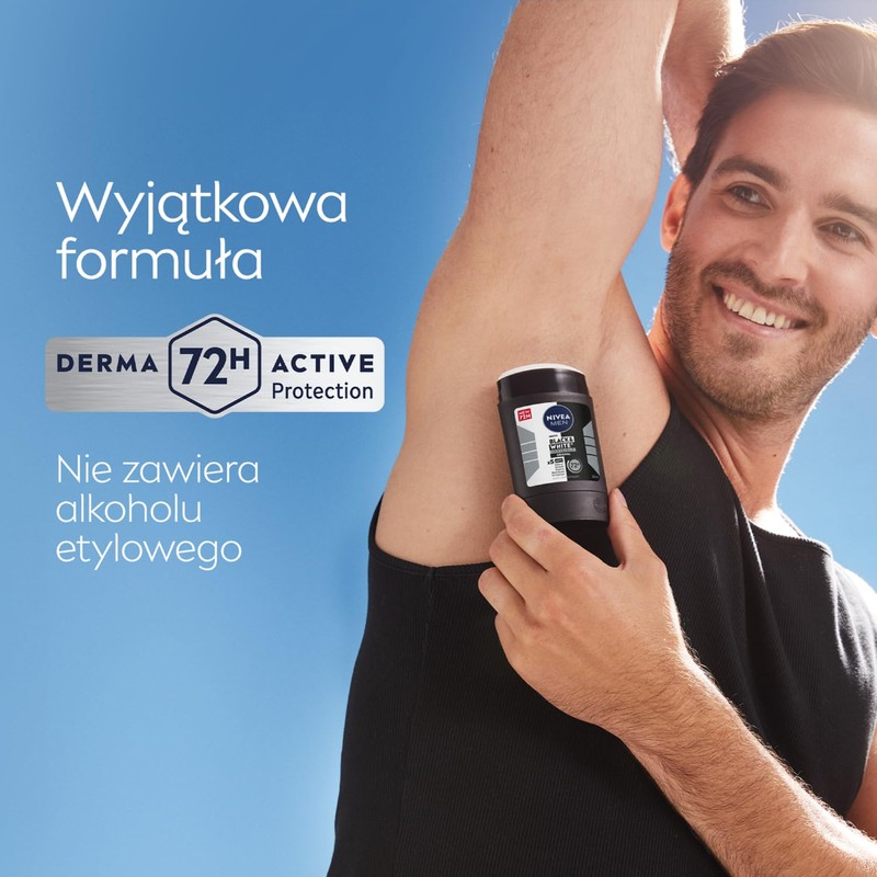 NIVEA MEN Black & White Original Antiperspirant Stick 50 ml