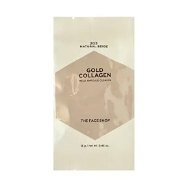 The Face Shop 더페이스샵 골드 콜라겐 기미 앰플 쿠션 13g 리필 The Face Shop Gold Collagen Spot Ampoule Cushion 13g Refill [201 Apricot Beige]
