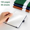 HOMEMARS Small Notebook, Pocket Notebook, 3 Pack, Notebook A6, Squared,3.7"