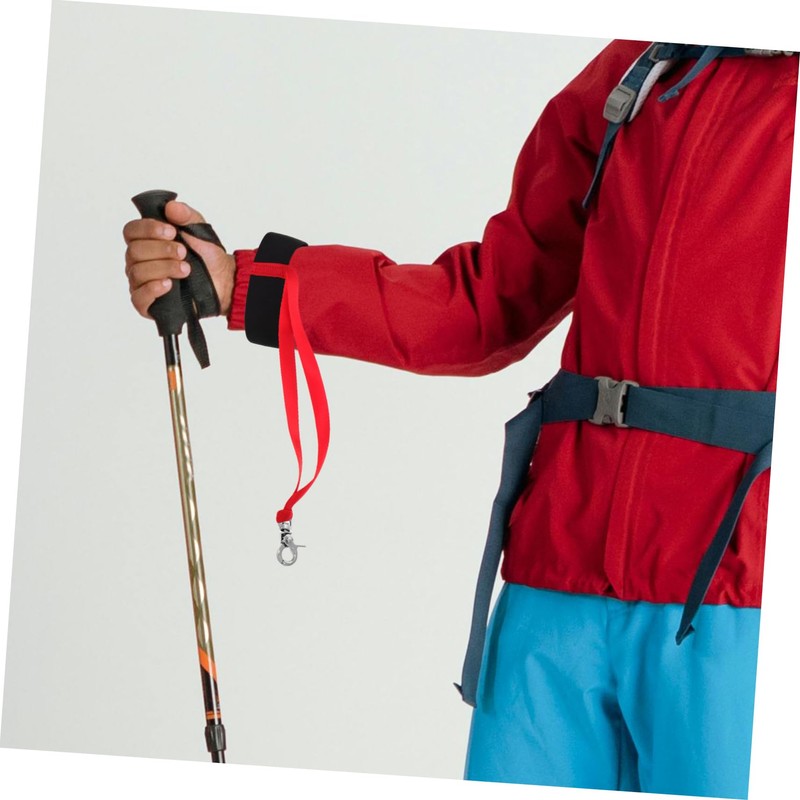 SUPVOX 4pcs Ski Glove Wrist Strap Elastic Leash for Boys