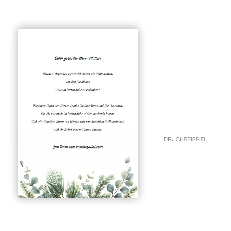 Letter Paper Winter DIN A4 (20, Winter Eucalyptus)