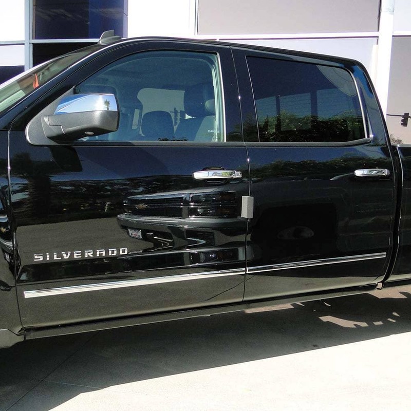 Auto Reflections 4pc 1 1/8" Factory Style Side Molding for