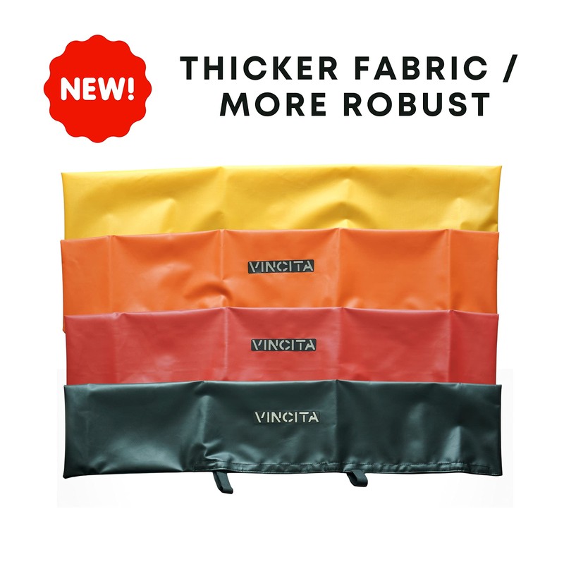 Vincita Waterproof Bicycle Handlebar Cover For Flat Handlebar L (60-70