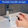 Hand Washing Cup Set of 2, 5" Acrylic Clear Netilat