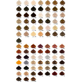 Wella Color Charm Permanent GEL Color 2oz PACK OF FIVE with one 20 VOL DEVELOPER