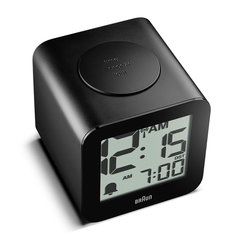 Braun BC25BP-DCF Digital Radio Controlled Alarm Clock for Central European
