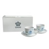 ROYAL COPENHAGEN 2-500-031 Cup _ Saucer, Blue, 4.2 fl oz